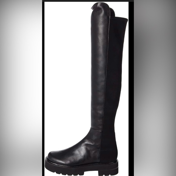 Stuart weitzman 5050 life boot in black leather (Extremely good condition) - Picture 8 of 8